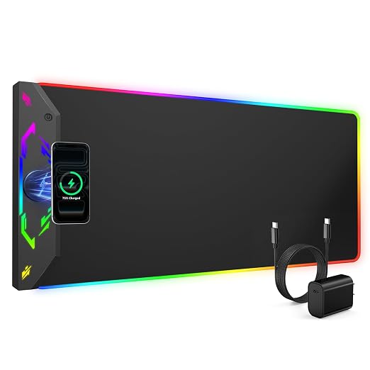 Magnetic Wireless Charging Mouse Pad Gaming (CFT-08)