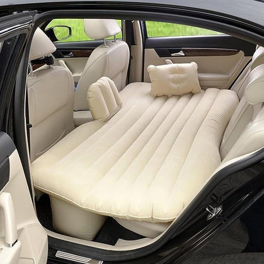 Premium Car Inflatable Bed with Pump & 2 Air Pillow (SVO_13)