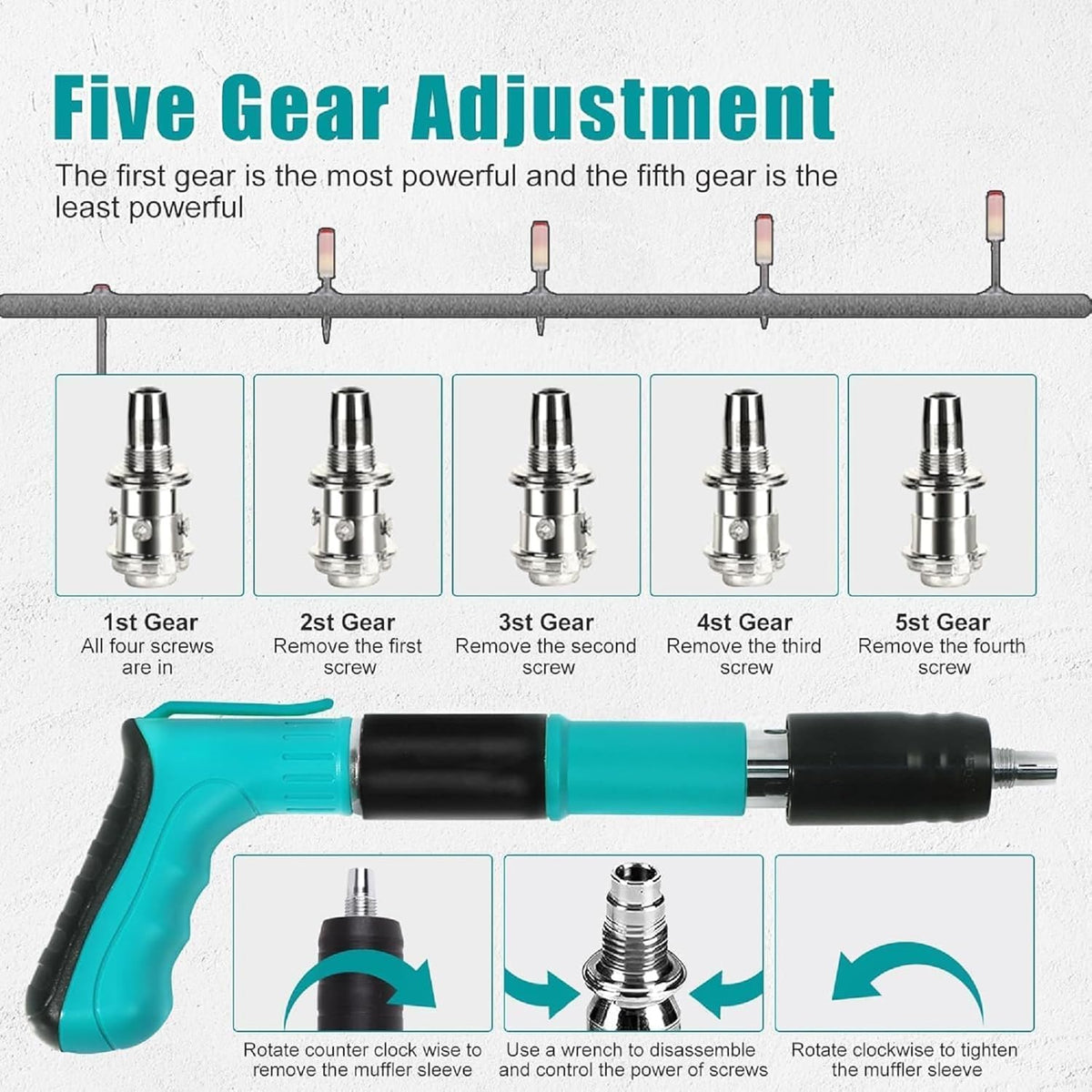 Manual Steel Nail Gun Tool (CFT-02)