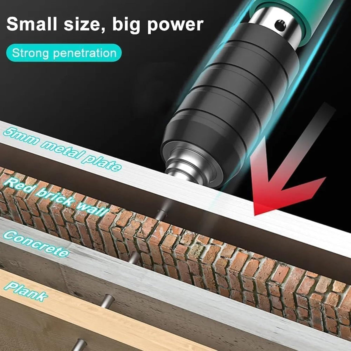Manual Steel Nail Gun Tool (CFT-02)
