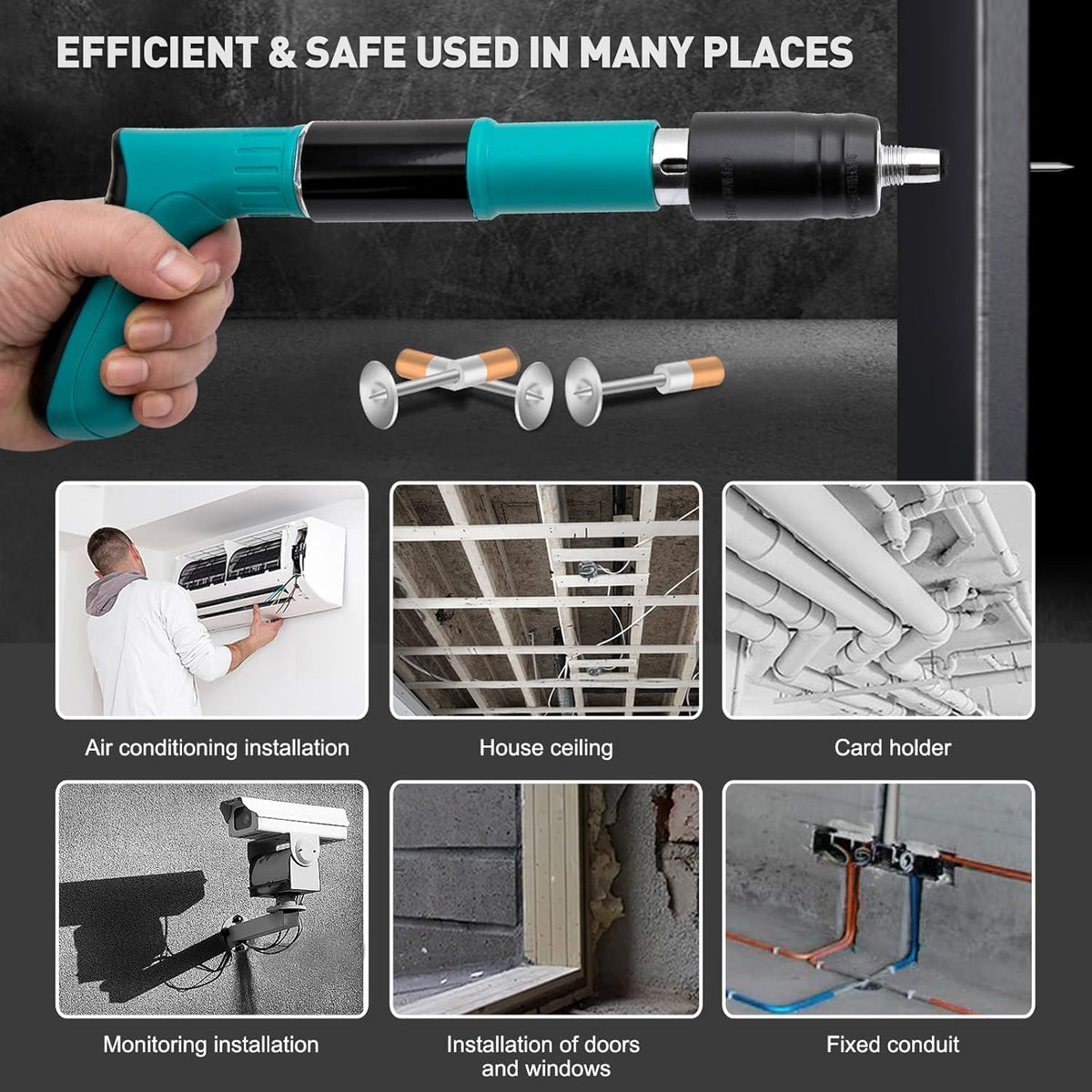 Manual Steel Nail Gun Tool (CFT-02)